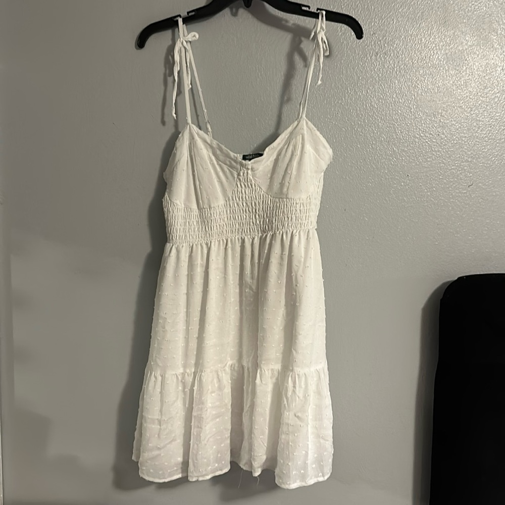 Brand New white mini dress wild fable